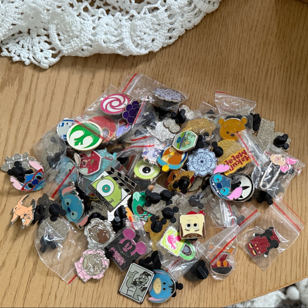 Disney Trading Pins Lot: 70 pins